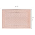 thumbnail image 4 of Unique Bargains Washable Placemats Set of 6 Trimmed Placemats for Dining Table Rose Gold, 4 of 7