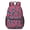 Football Icon Red, variant on Football Flag Pink Pattern 17" School Backpacks for Teens,Waterproof Oxford Fabric,S-Shape Padded Straps for School,Travel,Hiking,Camping