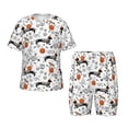 thumbnail image 1 of Disketp Pyjama d'Halloween pour Enfants Manches Courtes Pyjamas d'Été pour Enfants -Moyen, 1 of 6
