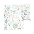 thumbnail image 1 of Kids Pastel Floral Mural Wallpaper, 1 of 5