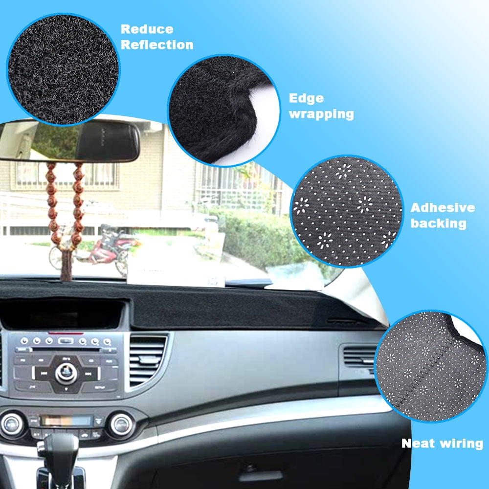 JJMY For Honda CR-V 2012-2016 Anti-Slip Sun Dash Protection Pad Dashboard Cover Mat , 1 Pack
