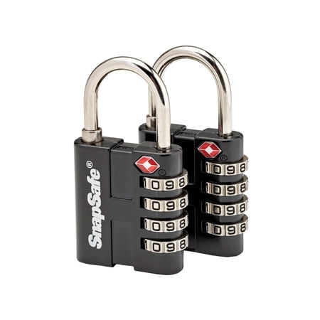 TSA Approved Combination Lock, Package of 2