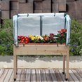 thumbnail image 2 of Grapevine Raised Planter Greenhouse, 2 of 8