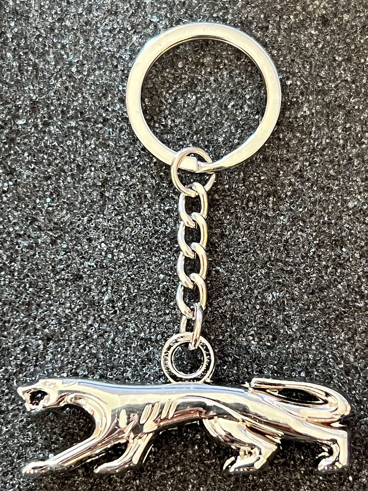 Mercury Cougar Cat Key Chain – Sturdy Metal Piece for All Makes & Models 1967-2002 (Officially Licensed Cougar Keychain)