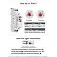 thumbnail image 5 of GEYA GRT8-B1 Off Delay Time Relay Timer Relay Electronic Type 16A, GRT8-B1 AC230V, 5 of 5