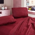 thumbnail image 5 of Juego de Sábanas Queen Size 2800 Hilos Extra Suave Premium Textura Flores Soft Nature, 5 of 5
