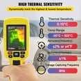 thumbnail image 5 of VEVOR Thermal Imaging Camera, 60x60 (3600 Pixels) IR Resolution Infrared Camera with 2.8" Color Display Screen, Built-in SD Card and Li-ion Battery, for HVAC, Electrical System Automatic Detect, 5 of 9