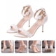 thumbnail image 5 of 1 pareja encaje punteado zapatos de tacón alto novia sexy boda tacones altos (blanco), 5 of 6