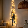 thumbnail image 7 of Yardvibe Lighted Wooden Fish & Starfish Wall Decor, Beachy Coastal Nautical Hanging Decor, Warm LED, Blue, 20.87" x 1.77", 7 of 7