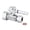 Chrome, variant on Kingston Brass CC44451DL 5/8-Inch O.D. Comp x 1/2-Inch O.D. Comp Quarter-Turn Straight Shut-Off Valve in Polished Chrome