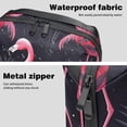 thumbnail image 4 of Flamingo Digital Storage Bag Pouch, Hard Drive Bag, Laptop Cord Organizer, Cable Organizer, Oxford Fabric Waterproof Electronics Travel Case - 5.9x9.44x3.14 in., 4 of 6
