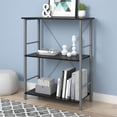 thumbnail image 2 of Ameriwood Home Garrett 3 Shelf Bookcase in Black Oak, 2 of 5