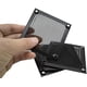 thumbnail image 3 of Paquete de 4 parrillas de filtro de ventilador de computadora con tornillos, malla de aluminio ultrafina, color negro Namotu CZDZ-HQ34-3, 3 of 5