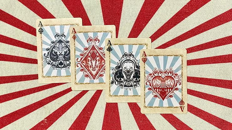 Bicycle Circus Nostalgic (Gilded) Playing Cards by USPCC
