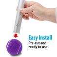 thumbnail image 3 of Pelota de tenis Walker Glides Top Glides, color morado, 4 pares, 3 of 7