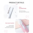 thumbnail image 5 of EXLEAF 2026 New Face Razor for Women, Quiet Motor Eyebrow Shaver, Gentle Bikini Trimmer, Smooth Facial Hair Removal, Soft and Safe Blade, 4-Pack for Home,Travel,Spa,Gym, 5 of 7