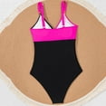 thumbnail image 7 of Edvintorg Tummy Control Swimsuits for Women One Piece Bathing Suit Front Cross Ruched Swimwear Monokini with Adjustable Spaghetti Straps, 7 of 7