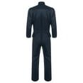 thumbnail image 4 of iiniim Men's Long Sleeve 100% Cotton Coverall Front Half Zipper Dustproof Jumpsuit Workwear Navy Blue L/170, 4 of 7