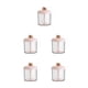 thumbnail image 3 of Moyic Fabricante de espuma Limpieza facial del cuerpo Bubbler Gel de ducha Botella de espuma Herramientas Cuidado de la piel Accesorios de Oro rosado 5Conjunto, 3 of 6