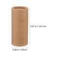 thumbnail image 2 of SHISUYAN 8pcs Oil Bottle Paper Cylinder Shape Packing Boxes Brown Paper Gift Boxes, 2 of 8