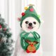 thumbnail image 4 of Pañuelo de Navidad para perros, sombrero de Papá Noel, bufanda triangular, baberos, pañuelo, traje de Navidad para perros pequeños, medianos y grandes, gatos, mascotas, 4 of 4