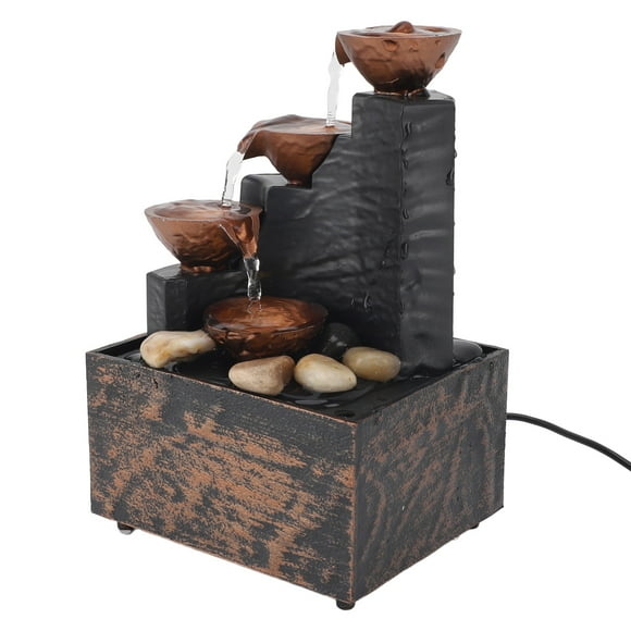 Mini Fontaine de Bureau, Décorative, Légère, Écoénergétique, Moderne, USB, pour Bureau