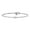 10k White Gold, variant on Fine Jewelry Sterling Silver Emerald and Round-Shape Lab Grown Diamond Solitaire Bracelet for Women (1 1/2 cttw, D-F Color, VS1 Clarity) 7inch