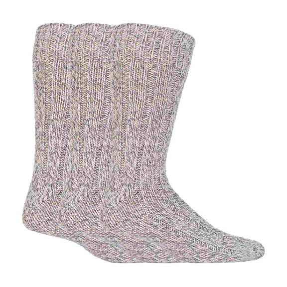 Workforce - 3 Pair Mens Warm Wool Knit Hiking Boot Socks