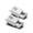 2PCS, variant on Genmitsu 4PCS Upgrade Aluminum Mini Vise Clamp Toe Clamp, for Woodworking & Metalworking Milling Project, Size 2.2" x 0.9" x 0.8" (56 x 22 x 21mm), Low Profile
