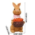 thumbnail image 3 of DFC Easter Decorations : Resin Rabbit Decorations To Light Up Your Garden Patio, 3 of 5
