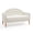 Cream, variant on Zanmintao 49.61" Wide 2-Seater Rainbow Sofa,Mid-Century Linen Couch,Sturdy Wood Frame for Apartment Lounge,Office and Small Spaces,Cream