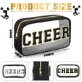 thumbnail image 2 of Bolsa de maquillaje Abbylike Cheer Clear Makeup Letter Bag Cosmetic, 2 of 6