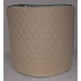 thumbnail image 2 of Quilted Brown & Teal Paisley Food Processor Cover by Penny's Needful Things (Tan, Small), 2 of 2