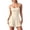 C-Beige82, variant on Workout Rompers Women Tummy Control Athletic Running Onesie Spaghetti Strap Square Neck Short Jumpsuits Gym Clothes
