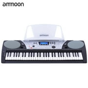 ammoon SNK-1600 61 Keys Multifunctional Electronic Keyboard Electric Organ LCD Display