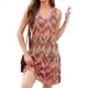 thumbnail image 1 of Vestidos de Verano Sin Mangas con Escote en V y Estampado Geométrico de Flores M, 1 of 8