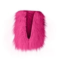 thumbnail image 1 of Chaqueta corta informal de invierno de color liso para mujer, 1 of 6
