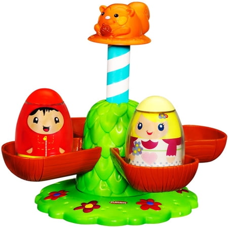 Up And Moving Playskool Weebles Wobble-go-round