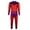 Red, variant on X-Superhero Halloween Costume, X-Superhero Outfit, X-Superhero Zentai Suit, X-Superhero Jumpsuit, X-Superhero Men 2 Styles Superhero Full Body Zentai Jumpsuit Halloween Cosplay Costume, XXL