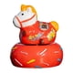 thumbnail image 3 of Figura de caballo en miniatura, escultura de animal, estante de escritorio, estatua de caballo pequeño para el hogar Rojo, 3 of 9