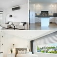 thumbnail image 5 of Luxrite 4 Inch LED Recessed Light, 15W, 5 Color Selectable, 1100 Lumens, Dimmable, Wet Rated - White and Black Trim, 5 of 7
