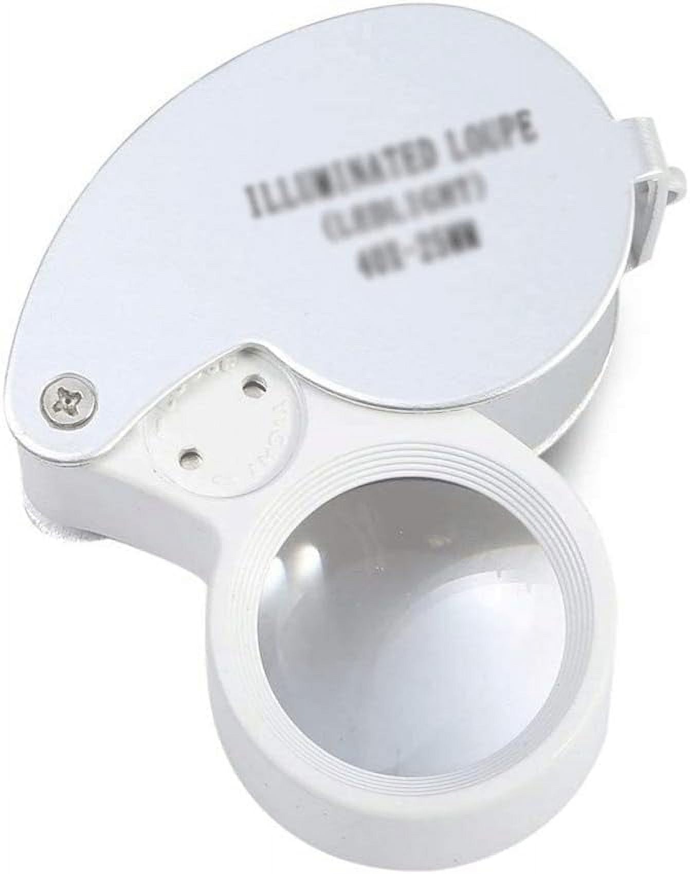 Jewelry Loupe 40X Magnifier with LED Light - Brilliant Promos - Be  Brilliant!