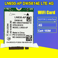 thumbnail image 2 of DW5814E for Telit LN930-AP WiFi Card WWAN FDD-LTE NGFF 4G Module for Laptops 5285 5480 5580 7480, 2 of 7