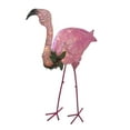 thumbnail image 3 of Northlight 3' Pink Glittered Flamingo with Holly and Berry Outdoor Yard Decor, 3 of 4