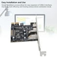 thumbnail image 3 of PCIe Expansion Card, PCIE To USB and Type C Expansion Card Stable Power Delivery Improve Work Efficiency  for Desktop PC, 3 of 7