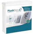 thumbnail image 1 of PlushDeluxe Full Cotton Mattress Protector – Waterproof Cover with Fitted Sheet Design – Soft, Durable, and Noiseless Mattress Pad for Comfortable Sleep – Easy Installation and Cleaning, 1 of 4