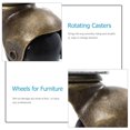 thumbnail image 4 of CIMAXIC 4 Pcs Roulettes de Meubles Rétro Robustes Roues de Meubles Roulettes Rotatives 1,5 Pouces, 2,36"X2,2"X2,17 Pouces, 4 of 4
