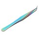 thumbnail image 1 of Professional Eyelashes Tweezers Stainless Steel Lashes Extensions Grafting Makeup Tools(MultiColor 12.5cm 4.9in ), 1 of 5