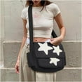 thumbnail image 2 of Cute Messenger Bag, Aesthetic Crossbody Bag, Y2K Star Grunge Bag Emo Shoulder Tote Purse for Women, 2 of 5