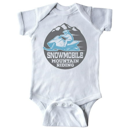 

Inktastic Snowmobile Rider Mountain Riding Gift Baby Boy Bodysuit